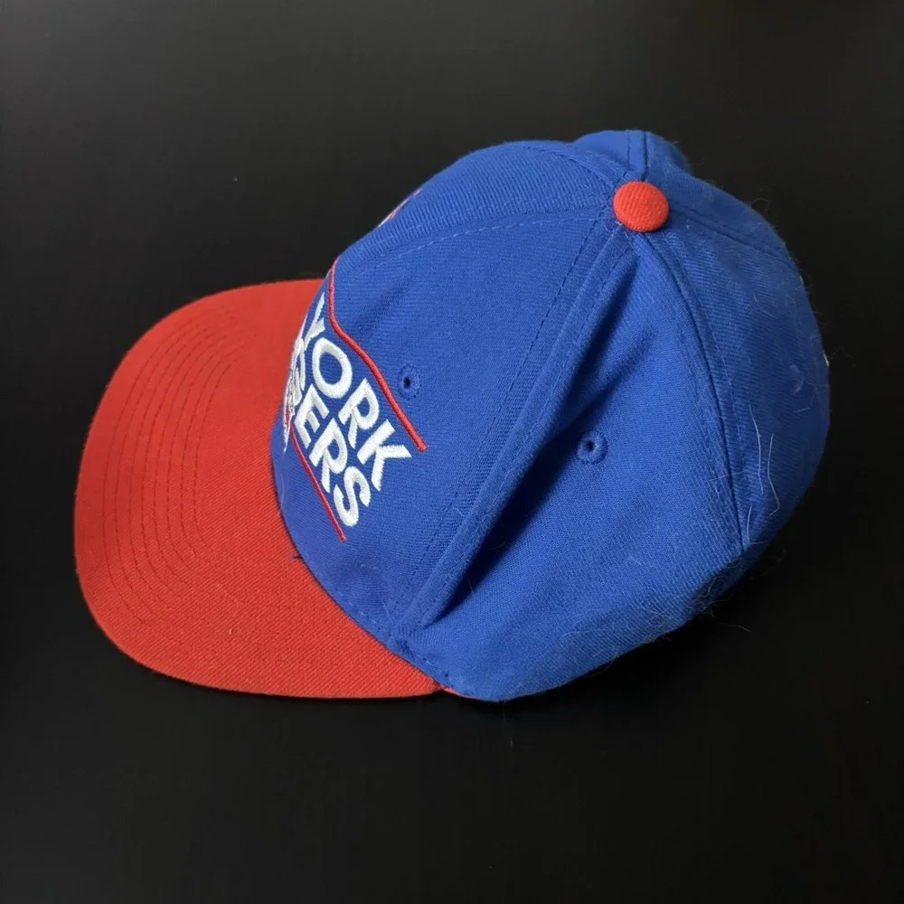 Adidas NHL SnapBack Hat New York Rangers Blue‎ Red OSFM Hockey